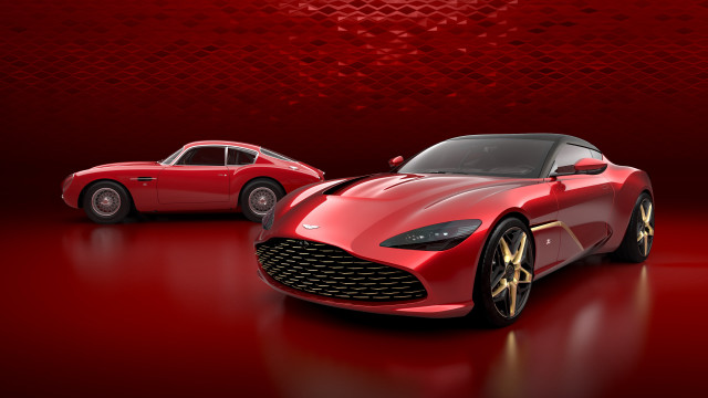 Red sports cars raytracing digital free wallpaper for desktop - medium preview image