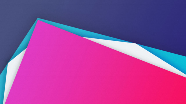 Pink blue background geometric 3d free wallpaper for desktop - medium preview image