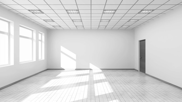 White room diffuse light minimalist free wallpaper for desktop - medium preview image