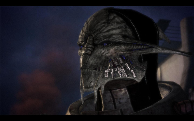 Creepy large headed monster sharp free wallpaper for desktop - medium preview image