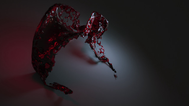 Glass redpaint blackbackground redlight deconstructivism free wallpaper for desktop - medium preview image