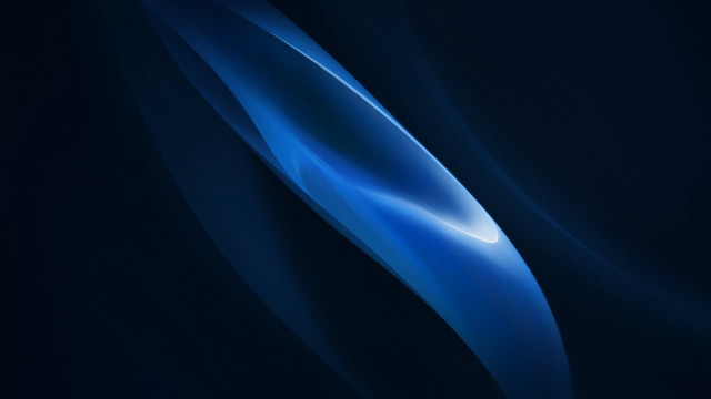 Blue curved abstract black background free wallpaper for desktop - medium preview image