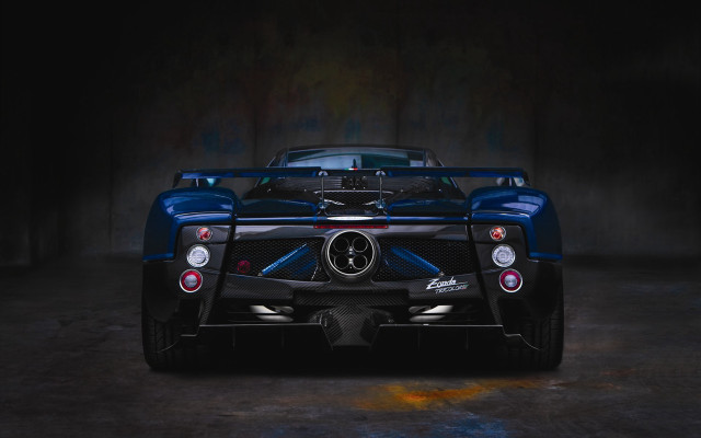 Blue black cobra sportscar darkroom free wallpaper for desktop - medium preview image