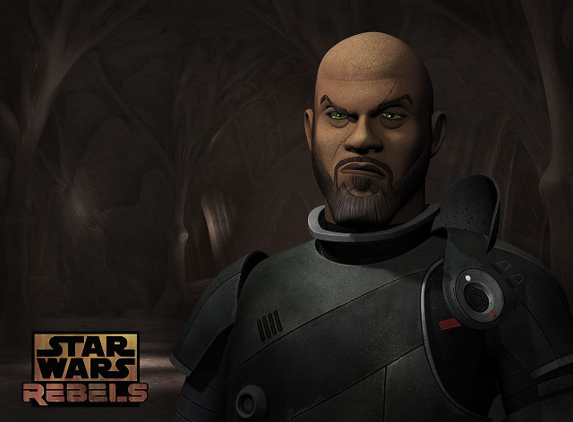 Bald greeneyes forest starwars armor free wallpaper for desktop - medium preview image