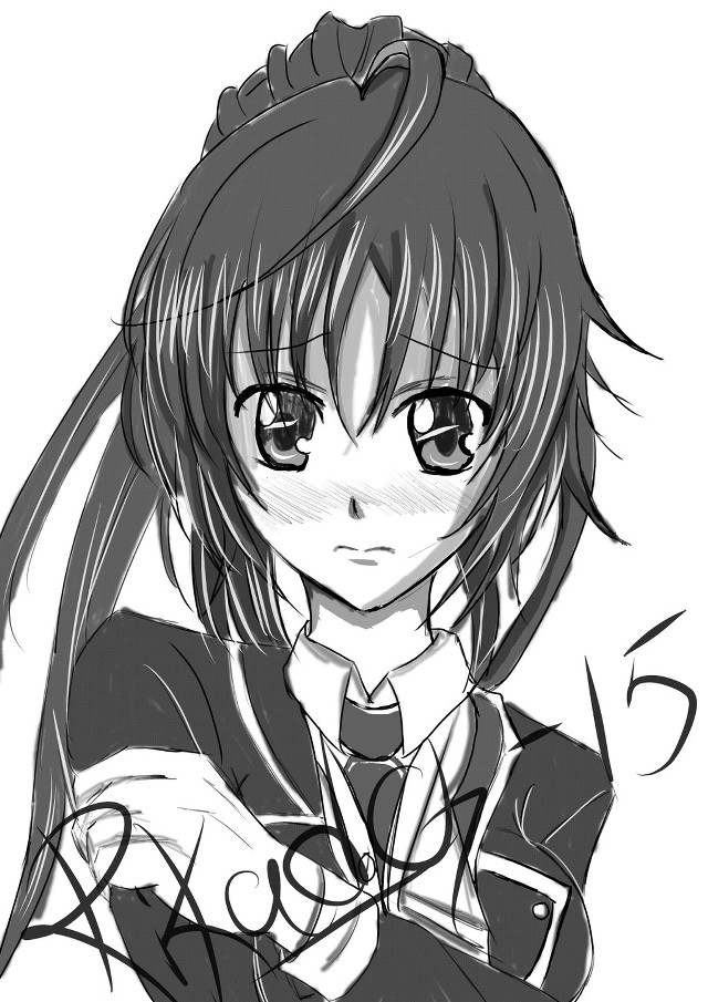 Girl long hair tie head #2 free wallpaper for mobile - medium preview image