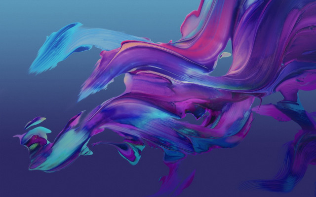 Blue purple abstract painting alberto free wallpaper for desktop - medium preview image