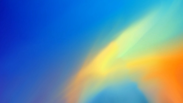 Blue yellow red stripe sky free wallpaper for desktop - medium preview image