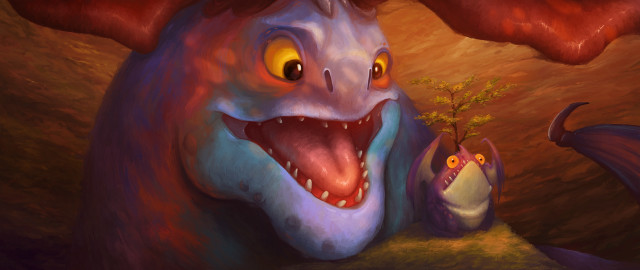 Monster plant mouth money dragon free wallpaper for desktop - medium preview image