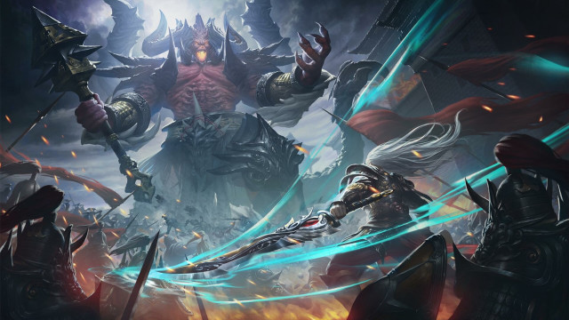 Armor demon battle fantasy league free wallpaper for desktop - medium preview image