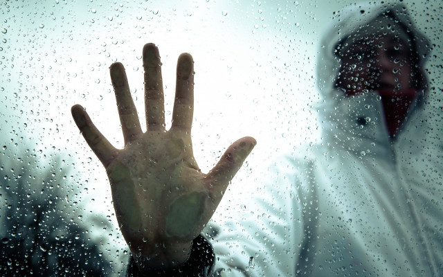 Rain drops outstretched hand neoplasticism free wallpaper for desktop - medium preview image