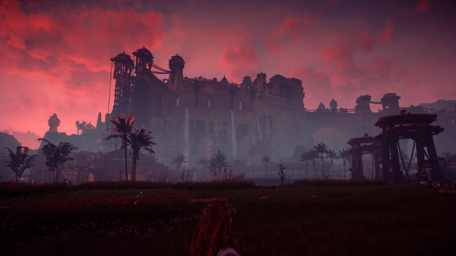 Girl giant building clock tower free wallpaper for desktop - medium preview image