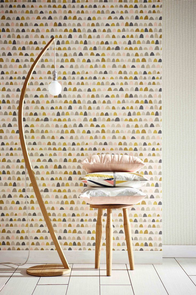 Floor lamp chair wallpaper triangles free wallpaper for mobile - medium preview image