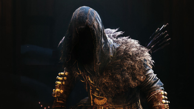 Hooded costumed spotlight antipodeans bloodborne free wallpaper for desktop - medium preview image
