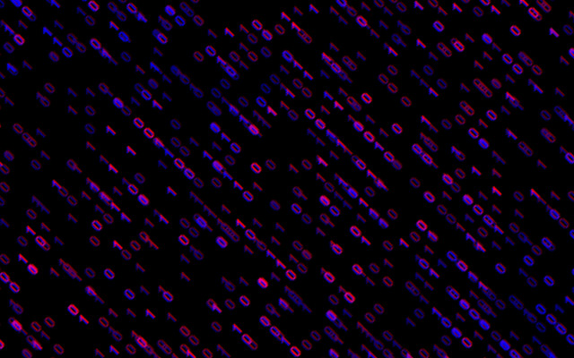 Black purple pink dots cyberpunk free wallpaper for desktop - medium preview image