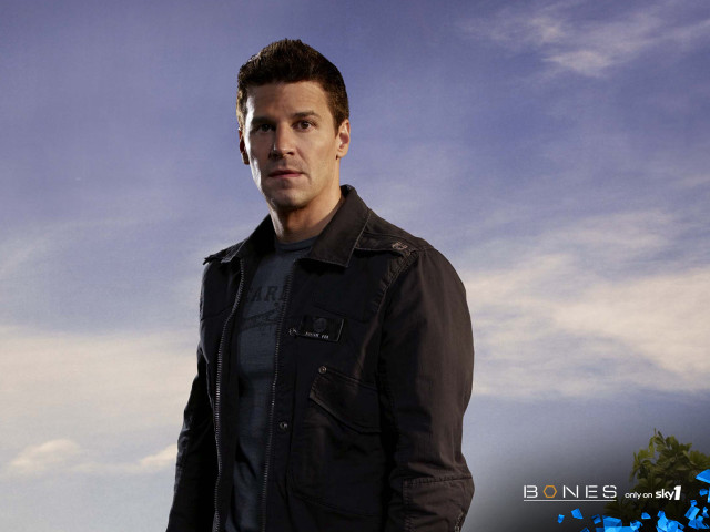 Man standing blue sky clouds free wallpaper for desktop - medium preview image