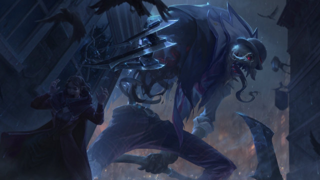 Demonic creature sword demon dark free wallpaper for desktop - medium preview image