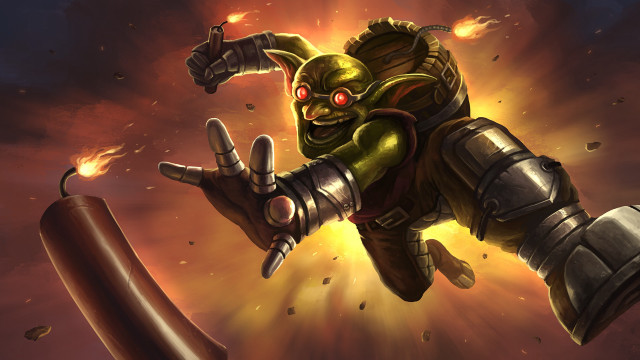 Flying cartoon hero fire hammer free wallpaper for desktop - medium preview image