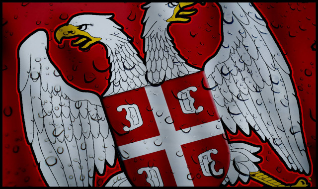 Coat of arms two eagles free wallpaper for desktop - medium preview image