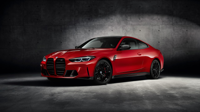 Red sports car dark room #85 free wallpaper for desktop - medium preview image