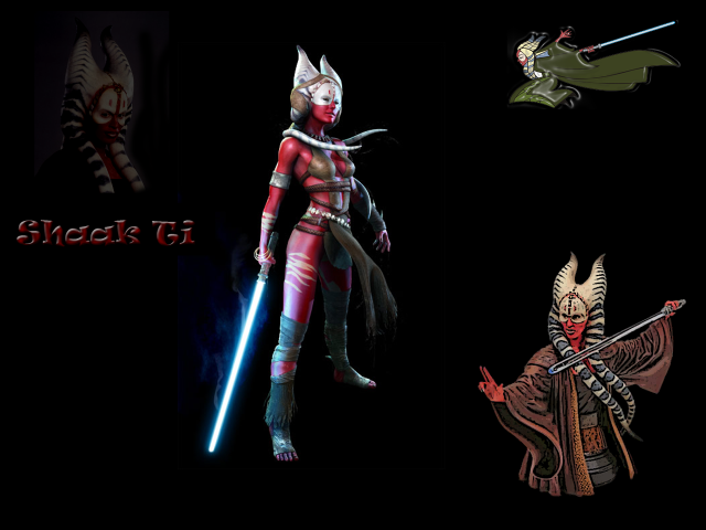 Woman star wars armor sword free wallpaper for desktop - medium preview image