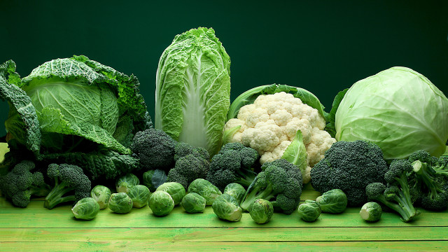 Vegetables wooden table green background free wallpaper for desktop - medium preview image
