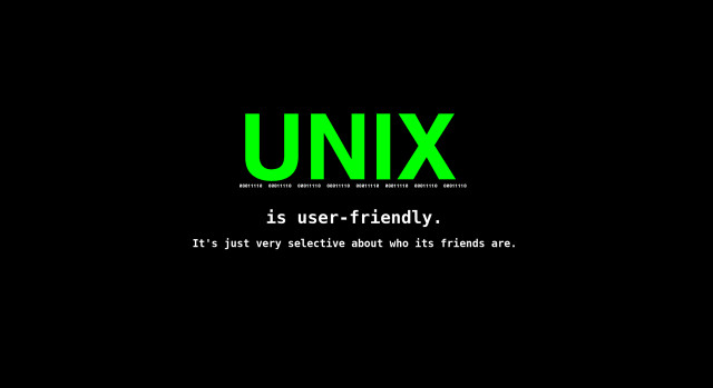 Unix is user friendly attractive free wallpaper for desktop - medium preview image