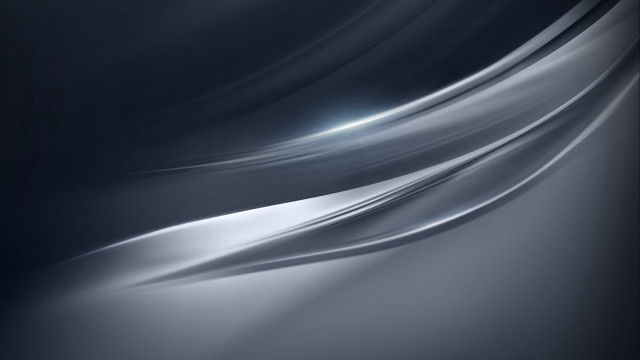 Silver wave black white blue free wallpaper for desktop - medium preview image