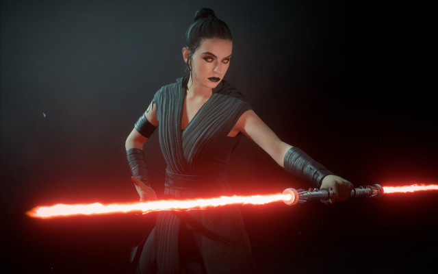 Eve rider star wars lightsaber free wallpaper for desktop - medium preview image