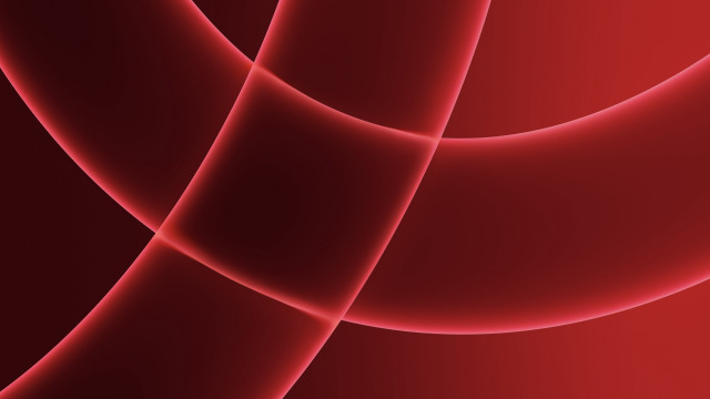 Red background curved design generative free wallpaper for desktop - medium preview image