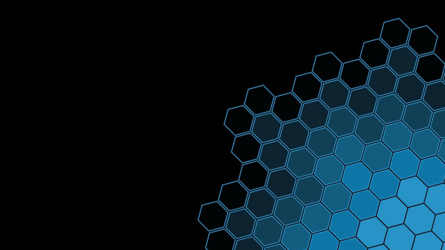Blue honeycomb pattern argyle background free wallpaper for desktop - medium preview image