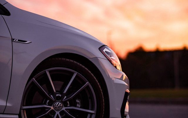 Car wheel tire rims sunset free wallpaper for desktop - medium preview image