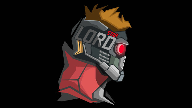 Robot crown red eyepatch dochammer free wallpaper for desktop - medium preview image