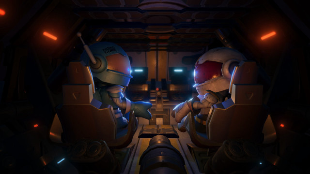 Sci fi android mecha fire free wallpaper for desktop - medium preview image