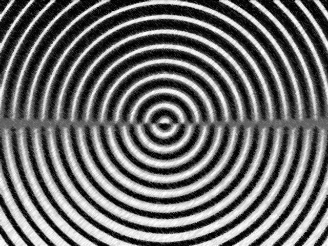 Circular object black white background #2 free wallpaper for desktop - medium preview image