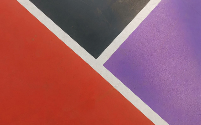 Multicolored triangle suprematism cubist color free wallpaper for desktop - medium preview image