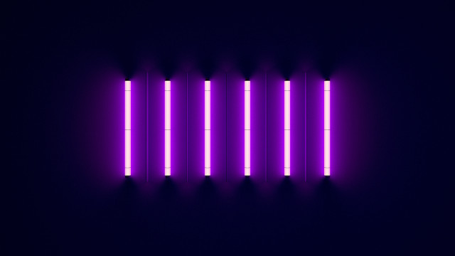 Purple light dark room neon free wallpaper for desktop - medium preview image