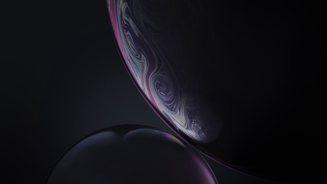 Iphone purple swirl space art free wallpaper for desktop - medium preview image
