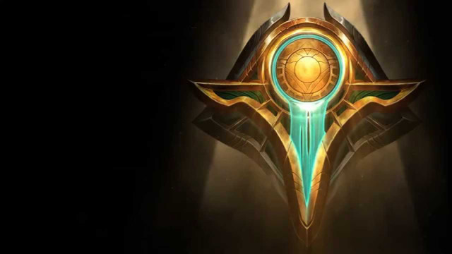 Stylized cross glowing halo center free wallpaper for desktop - medium preview image