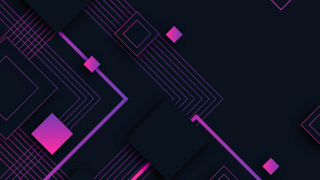 Purple black geometric pink center free wallpaper for desktop - medium preview image