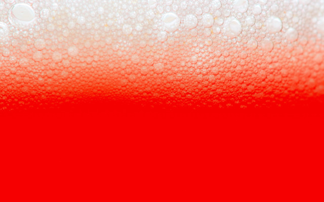 Red liquid bubbles red background free wallpaper for desktop - medium preview image