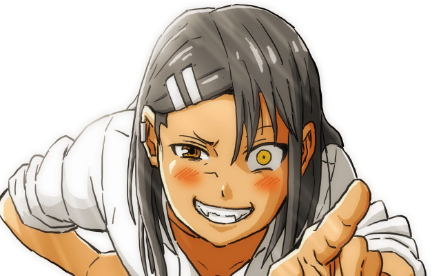 Aya goda yandere smile pointeer free wallpaper for desktop - medium preview image