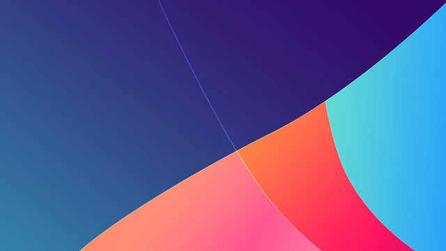Colorful curved blue pink red free wallpaper for desktop - medium preview image