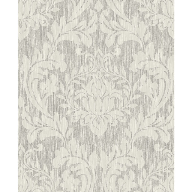 White grey wallpaper floral design #2 free wallpaper for tablet - medium preview image