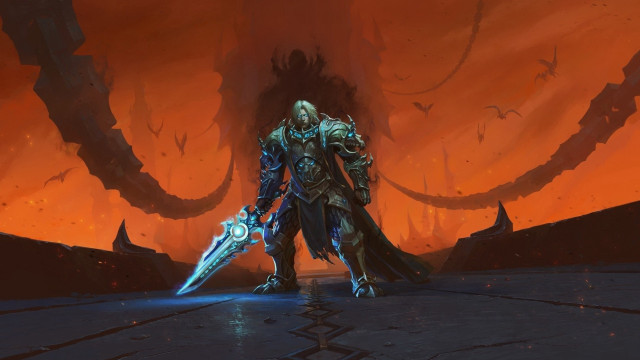 Armor sword demon background fantasy free wallpaper for desktop - medium preview image