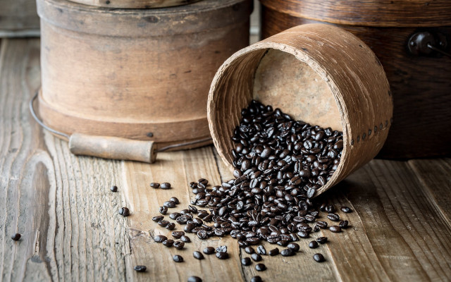 Wooden bucket black beans wooden free wallpaper for desktop - medium preview image