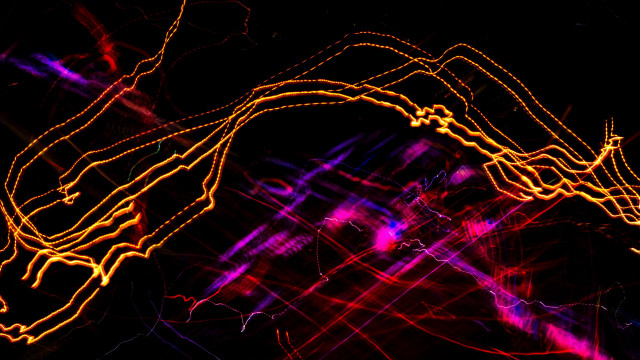 Blurry abstract light energy magic free wallpaper for desktop - medium preview image