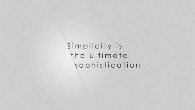 Simplicity ultimate sophistication minimalism monochrome free wallpaper for desktop - medium preview image