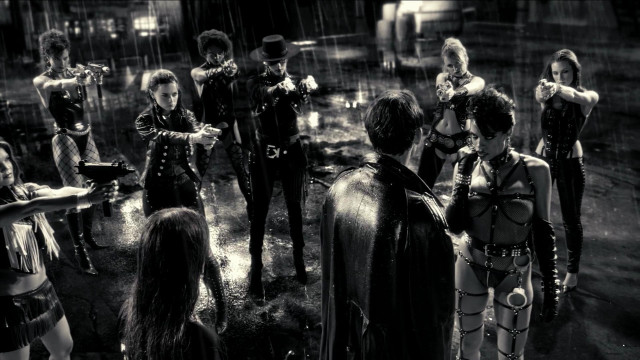 Group people rain umbrella woman free wallpaper for desktop - medium preview image