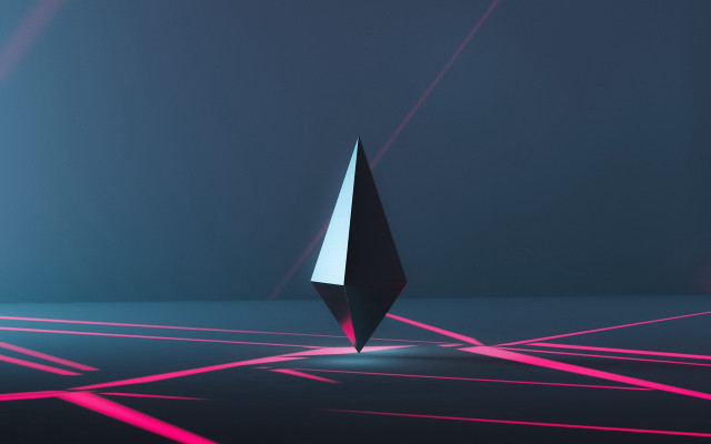 Black pink lines blue pink free wallpaper for desktop - medium preview image