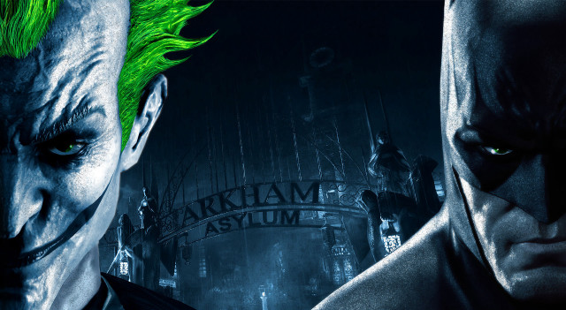 Batman joker poster shockart greenhair free wallpaper for desktop - medium preview image